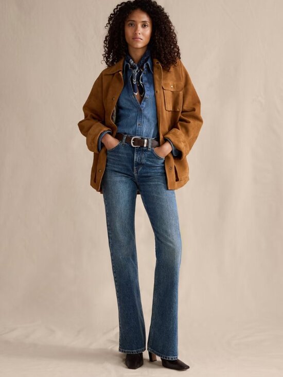Banana Republic Denim - Banana Republic Petite High-Rise Boot Cut Jeans Women’s 29P Medium Wash